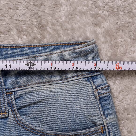 Old Navy High Rise WOW Flare Light Blue Jeans Denim Womens Size 8 NWOT - Picture 6 of 12